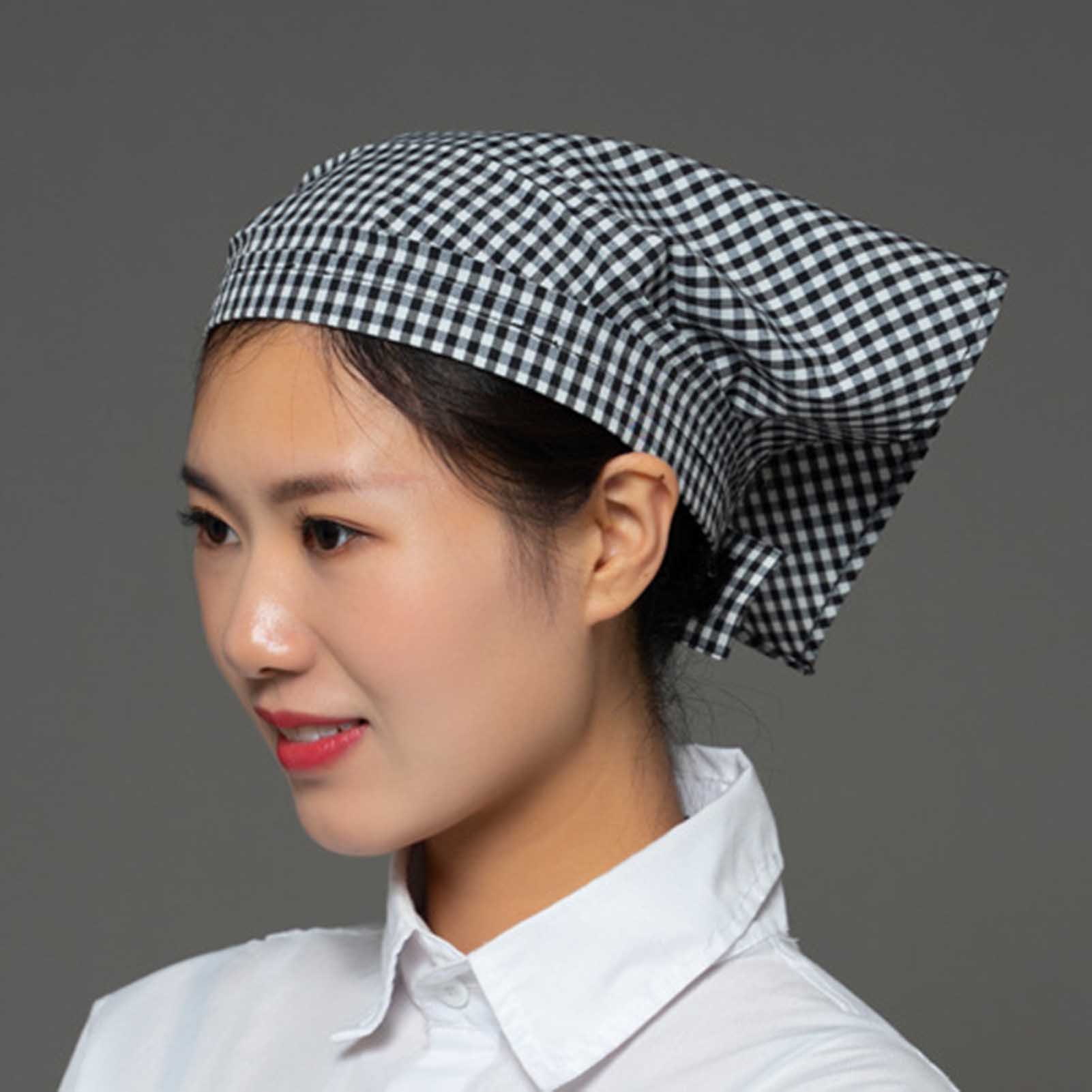 Bandana Cotton - Хлопковый треугольный платок-бандана для персонала ресторана,