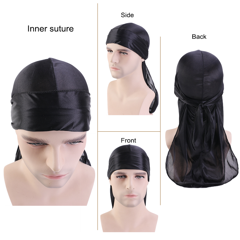 3 шт./лот, длинный шелковистый – обзор и цена Bandana Doo Rag