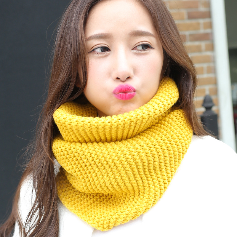 Зимний шарф женский бесконечны – обзор и цена Infinity Scarf Knit