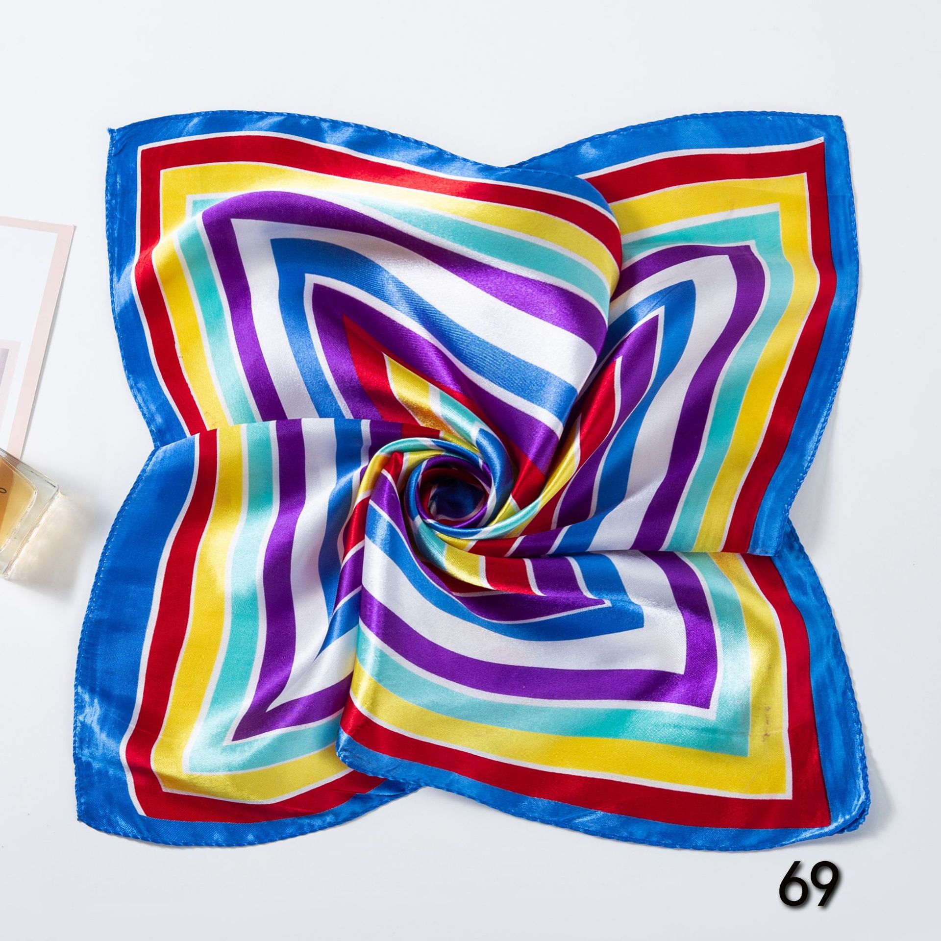 50*50 см квадратные шелковые ш – обзор и цена Silk Neck Scarf