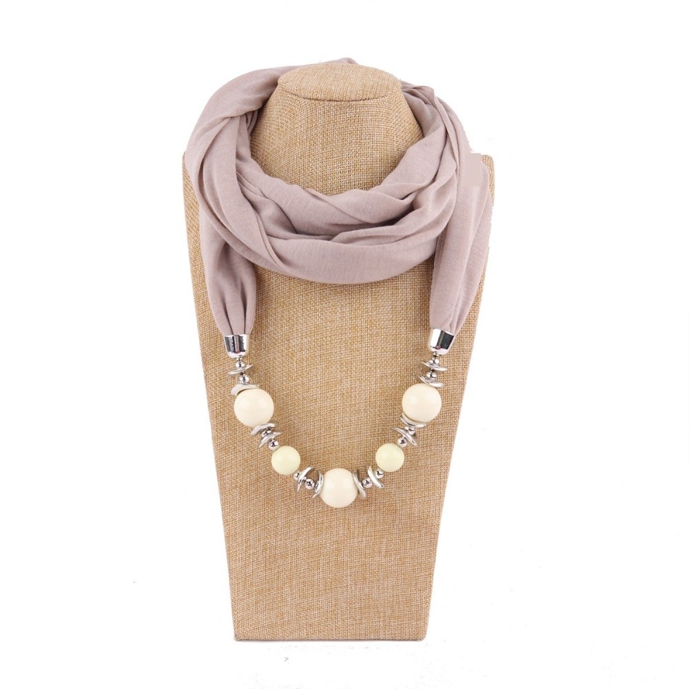 Новый шифоновый шарф-ожерелье  – обзор и цена Infinity Scarf Knit